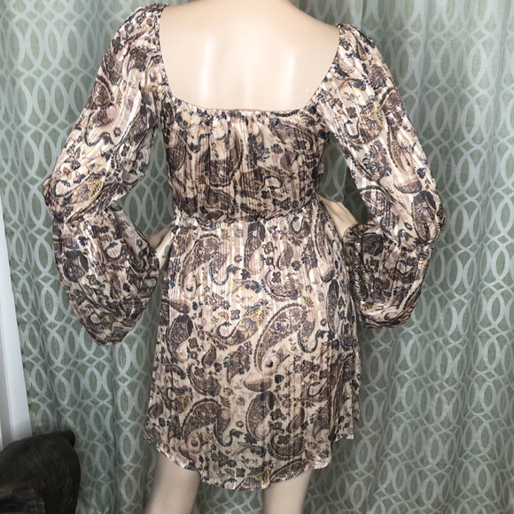 Paisley Print Boho Style Dress - Picture 11 of 11